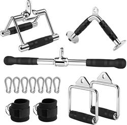 Gantry Rack Accessories High-Position Pull-Down Handle V-Shaped Strength Equipment Accessories Large Flying Bird Pull Rod Seated Rowing Puller