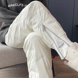 
Off-white down pants women's outer wear 2024 winter new 90 white duck down Northeast minus 40 degrees thickened cold-proof pants