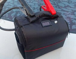 Capacitor-Powered Professional Car Jump Starter Battery Booster Device for Emergency Vehicle Start-Up