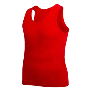 
Yalu men's zodiac year red vest pure cotton plus fat plus size fat man red bottoming underwear suspender wedding