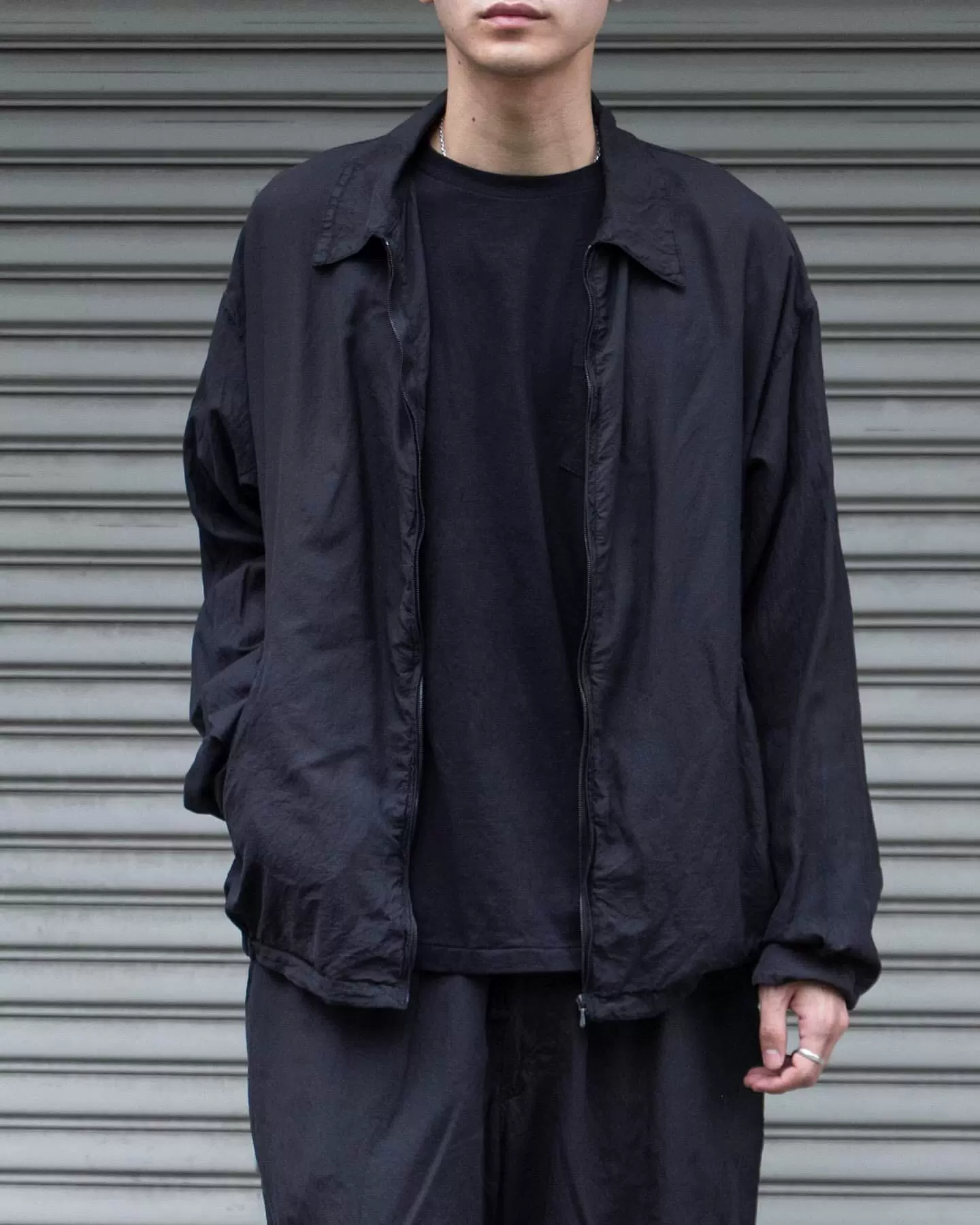 ジャケット・アウター KHOKI 24AW Washed wool coat Black ジャケット・アウター KHOKI 24AW Washed wool coat Black KHOKI