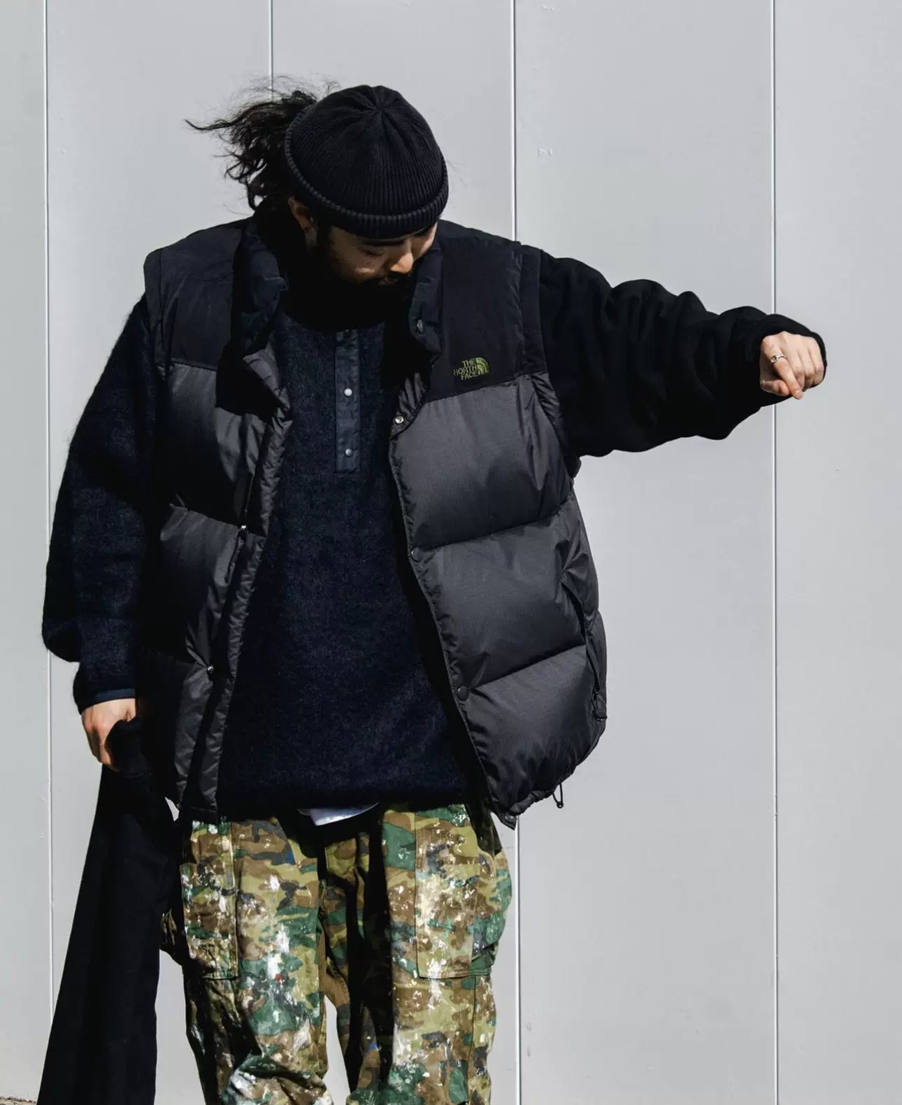 代购THE NORTH FACE RP Field Down Jacket北面保暖羽绒服23AW-Taobao