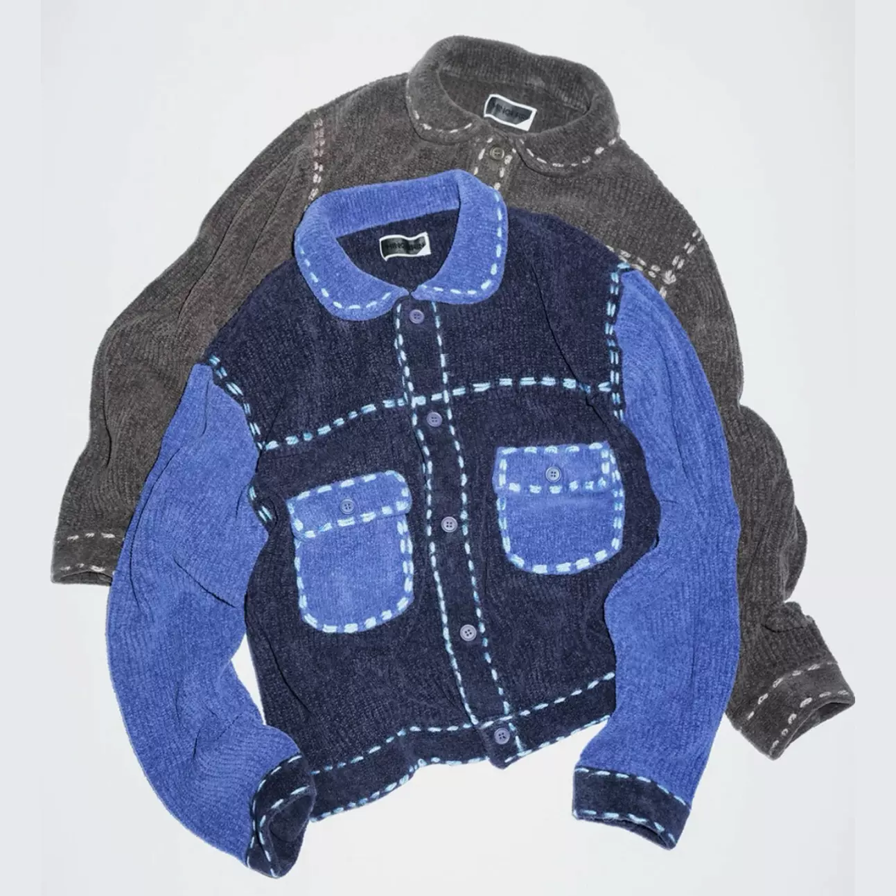 CLESSTE SLUB PILE KNIT POLO ニットポロ