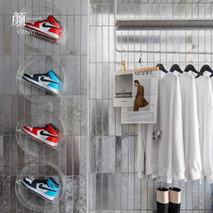 
Creative and personalized shopping mall shoe storage rack, simple and modern household storage utensils sorting storage rack