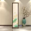 Căn hộ nhỏ kiểu Trung Quốc mành gỗ nguyên khối ngăn lối vào phòng khách chặn cửa ra vào và đối diện với cửa ra vào, nhẹ nhàng, sang trọng và cực kỳ hẹp. bình phong gỗ Màn hình / Cửa sổ