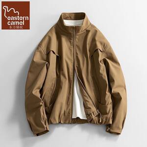 
Oriental Camel Deconstructed Baseball Jacket Trendy European and American Street Cleanfit American Pilot Uniform Jacket