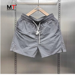 High-end men's shorts 2024 new summer outer wear trendy brand sports men's pants casual five-point pants men's summer