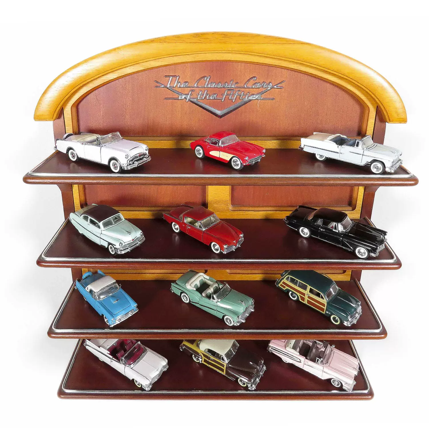 美國富蘭克林收藏版50年代汽車模型組合12輛車1 43