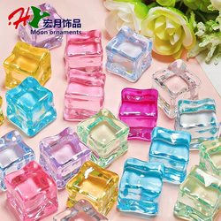 Simulated Square Ice Crystal Stone Children's Gem Toy Diamond Photo Props Fish Tank Decoration Acrylic