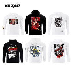 VSZAP autumn and winter pullover sweatshirt combat sports and fitness professional cotton training clothes Muay Thai boxing MMA kickboxing collection