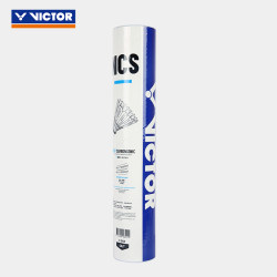Victor/Victor Badminton Artificial Badminton Shuttlecocks Ncs New Carbon Sound Resistant 12-Pack