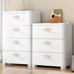 Storage Box, Drawer-Type Plastic Box, Multi-Layer Storage Box, Household Chest of Drawers, Wall-Mounted Storage Cabinet, Integrated Organizing Box