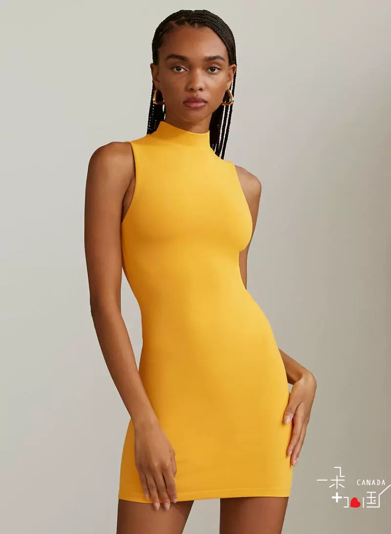 babaton contour mini dress