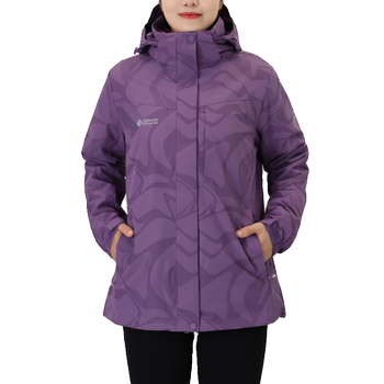 Autumn and winter mother's jacket plus size two-piece jacket set