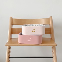 Gogo Glow Korea ins Cherry Storage Gift Box Rectangular Japanese Style Single Layer Storage Organizer Desktop Organizer Box