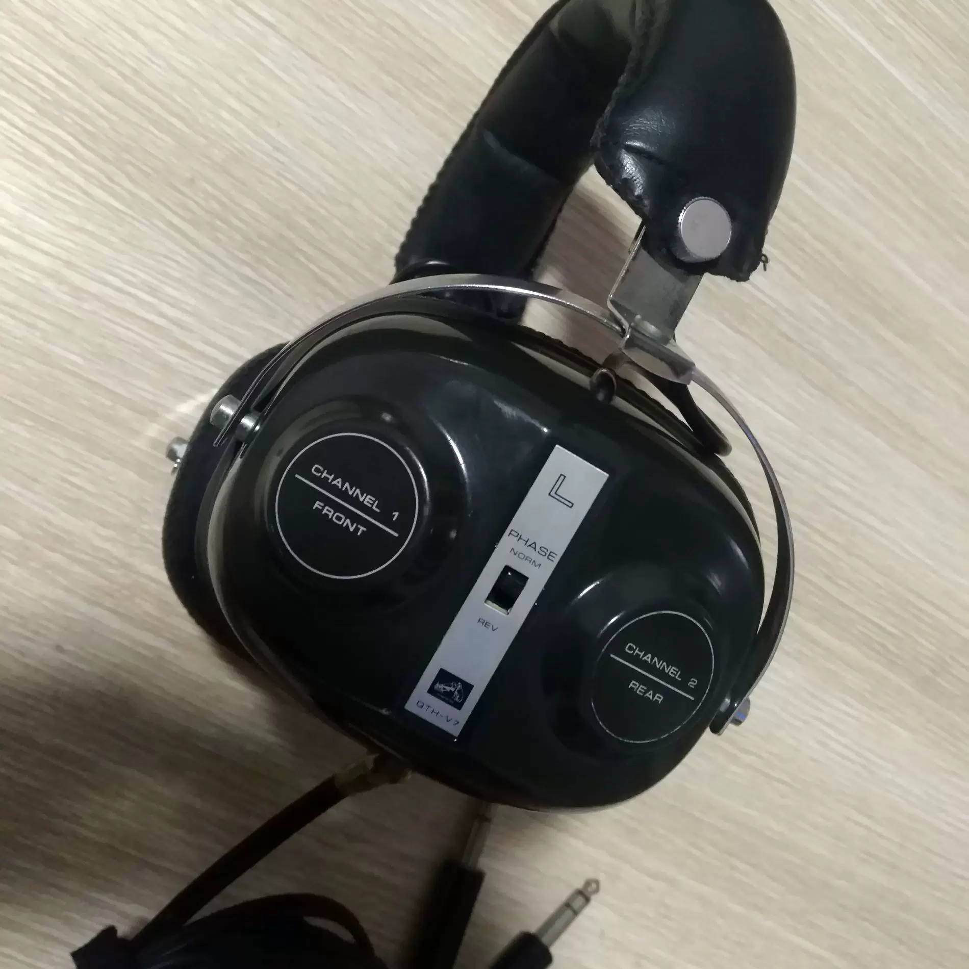 VICTOR QTH-V7頭戴式四單元雙路控制古董HIFI發燒收藏耳機