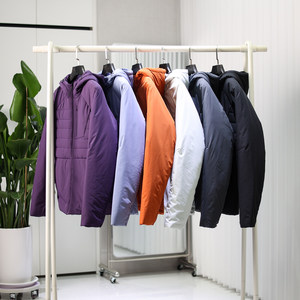 
Technical cotton filling! High fluffy! Outdoor windproof and water-repellent! Lightweight and warm hooded cotton jacket for couples in autumn and winter