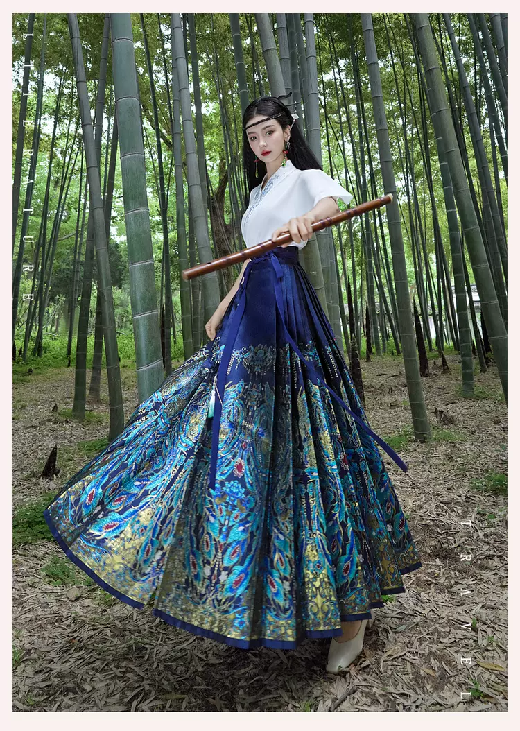 新品 漢服 马面裙 織金 鳳凰刺繍 馬面裙 スカート 結婚式 入学 新品 漢服 马面裙 織金 鳳凰刺繍 馬面裙 スカート 結婚式 入学