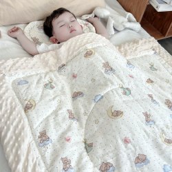 Baby-Specific Small Quilt, Newborn Baby Bean Quilt, Class a Pure Cotton, Kindergarten Nap Blanket, Suitable for All Seasons