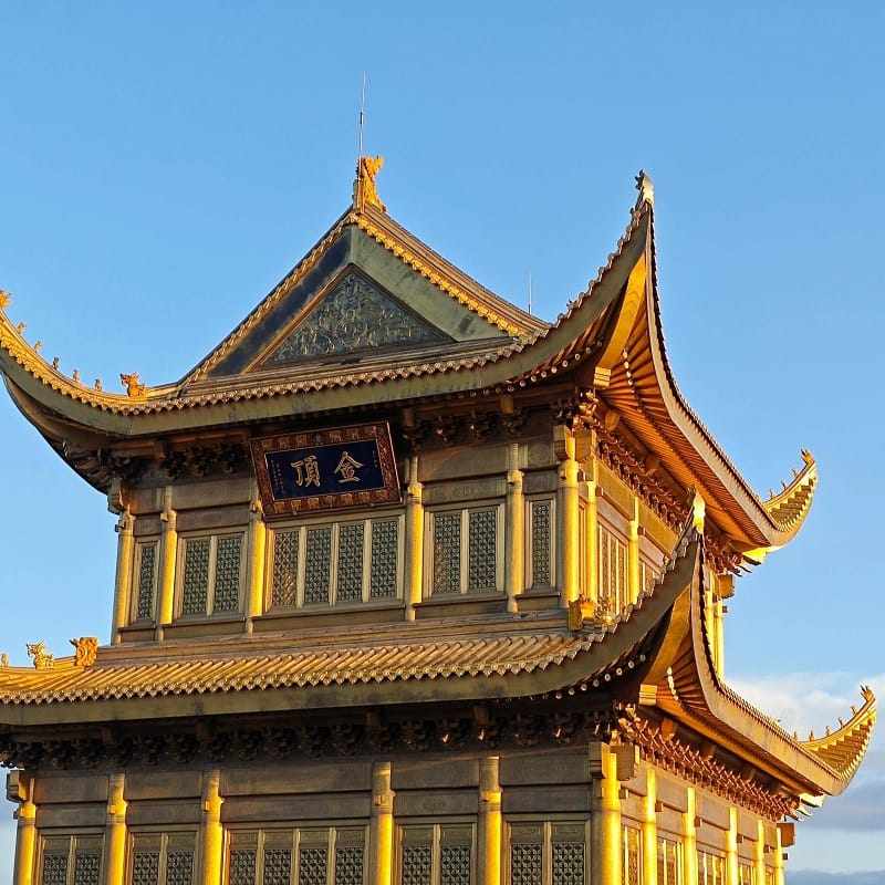 四川旅游成都周边 20人保姆车峨眉山乐山大佛金顶2日游纯玩0购物