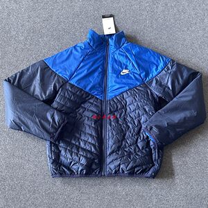 
NIKE THERMA-FIT men's stand collar casual warm loose short cotton jacket FB8196-410