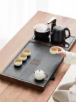 Bộ ấm trà gia đình, ấm đun nước hoàn toàn tự động, khay trà tích hợp, bộ bàn pha trà Kung Fu hoàn chỉnh, văn phòng hiện đại và đơn giản bantradien