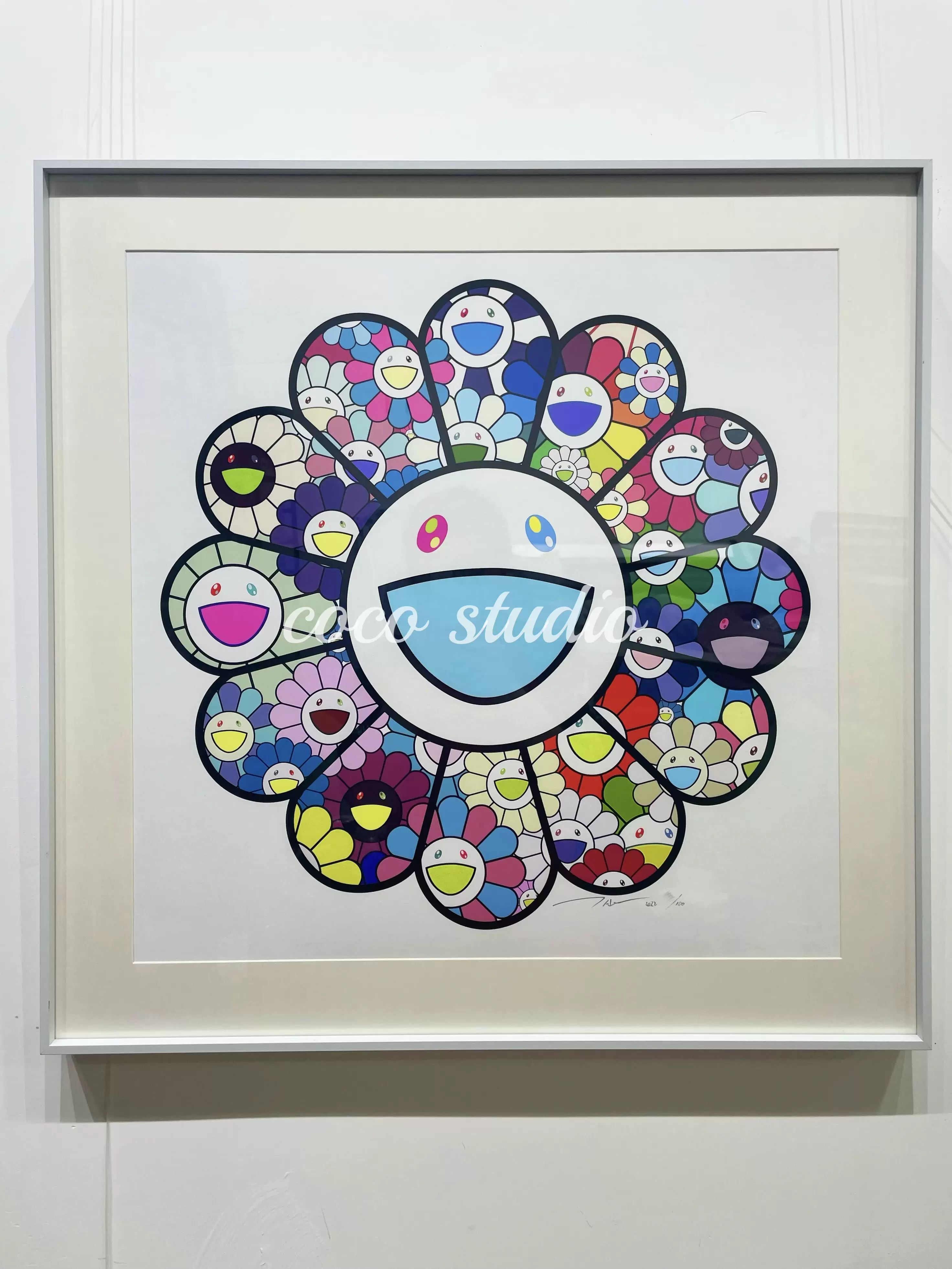 村上隆 限定版「太陽花」版画 村上隆 太阳花 版画 by Takashi Murakami on artnet