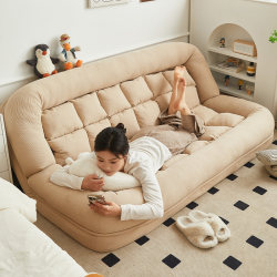 Lazy Sofa, Leisure Human Dog Bed, Tatami Bedroom Small Sofa, Room Can Be Used for Lying down and Sleeping, Single or Double Tatami