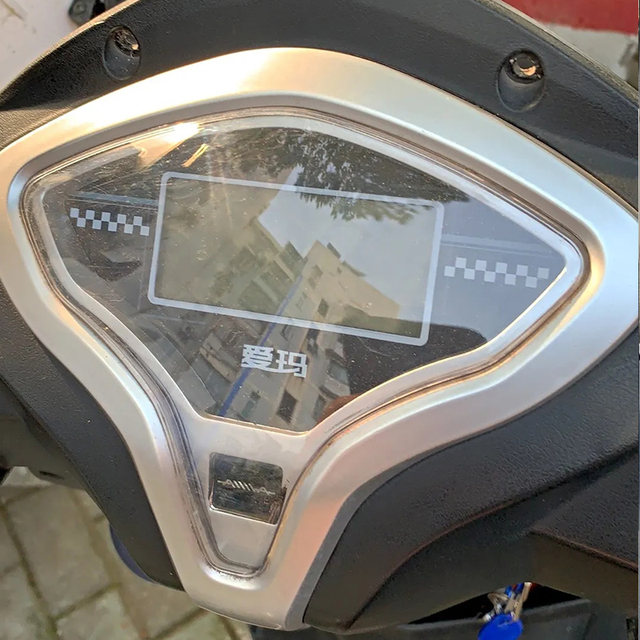 Codemeter Cover Electric vehicle motorcycle odometer shell Zhanwei transparent ...