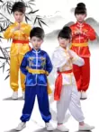 dụng cụ tập taekwondo Quần áo biểu diễn võ thuật trẻ em, quần áo biểu diễn, quần áo tập dài và ngắn tay cho bé trai và bé gái, quần áo Thái cực quyền, quần áo múa võ thuật trẻ em tay đấm bốc Taekwondo / Võ thuật / Chiến đấu