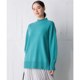 UNFILO simple temperament high-neck long loose knitted sweater for women Japanese light luxury autumn and winter
