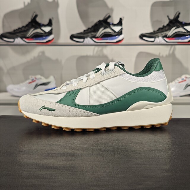 Li Ning 2024 summer new product 70s HERITAGE men's trendy retro classic casual shoes AGCU177