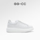 GGCC Autumn New Fashion White Shoes Women's Thick-soled Increased Versatile Sports Low-top Casual Shoes Women's Ins Trend