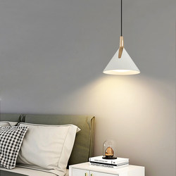 Bedroom Bedside Chandelier, Modern and Simple, Mid-Century Style, High-End Feel, Adjustable Small Chandelier, Smart Foyer Master Bedroom Pendant Light