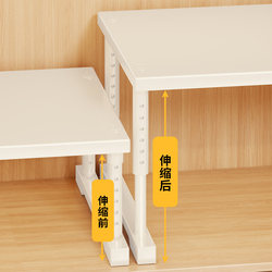 Wardrobe Partition Shelves, Elevated Storage Racks, Shoe Cabinets, Extendable Multi-Layer Storage Racks, Multi-Functional Large-Capacity Storage Racks