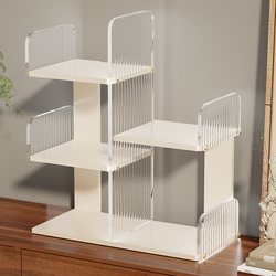 Desk Storage Rack Student Dormitory Storage and Organization Cabinet Multi-Layer Small Bookshelf on the Table Kidsren's Desktop Bookshelf