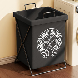Dirty Clothes Basket for Home Use, Light Luxury Dirty Clothes Storage Basket, High-End Feel, Large Capacity, Foldable, Bathroom Laundry Basket