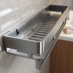 Bathroom Storage Rack, Washbasin, No-Drill Storage Rack, Bathroom Wall-Mounted Storage Rack, Toiletries Placement Rack