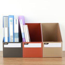 Desktop File Book Document Frame Storage Box Organizer Storage Basket Book Classification Office Storage Box Waterproof