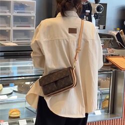 Denim Shirt Women's Top Spring 2026 New Korean Style Loose High-End Washed Cotton Shirt Petite Top