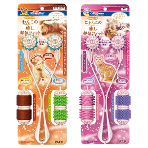 
Duogeman's new dog double-wheel massager cat petting toys can be replaced with rollers for manual massage and scratching itch