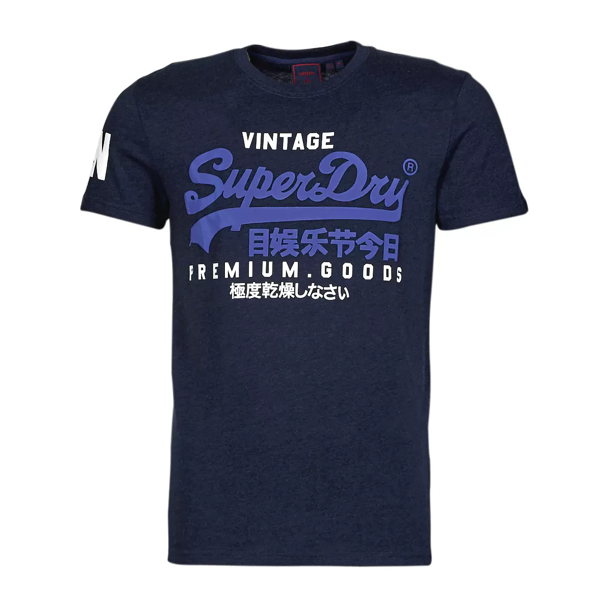 Superdry极度干燥男装T恤海蓝色夏休闲印花短袖英国品牌包邮正品-Taobao