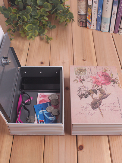 Cassaforte Nascosta In Libro - Con Serratura A Chiave, Per Soldi, Gioielli, Oggetti Di Valore - Foto 5