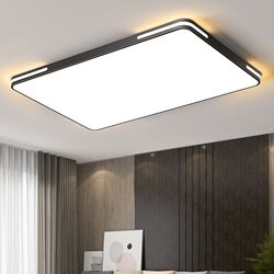 Full-Spectrum Led Living Room Light, Simple Modern Style, Ultra-Thin Bedroom Light, Ceiling Light, Rectangular Household Lighting Fixture