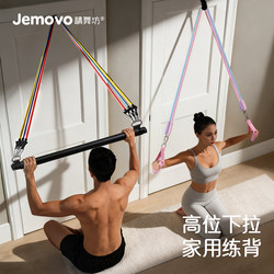 Resistance Band for Women, High Pull-Down Exercise, Home Fitness Equipment, Slim Shoulders and Thin Back Trainer, Door-Mounted Stretching Device for Back