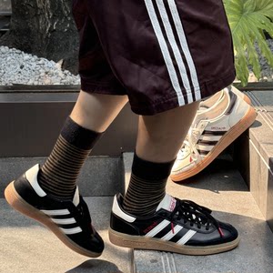 
Adidas HANDBALL SPEZIAL clover men's and women's casual moral training shoes sneakers T-toe shoes JH6397