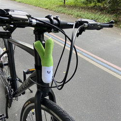 bicycle doll doll accessories green onion