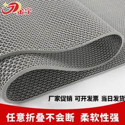 Jinning Non-Slip Floor Mat Kitchen Toilet Non-Slip Mat Bathroom Outdoor Commercial Plastic Pvc Hollow Waterproof Mat Door Mat