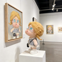 Crybaby Crying Baby Clothes Gulu Gulu Baby Clothes Holiday Series Vinyl Spring Outfit Cute Blue Halter Dress Set