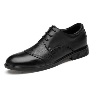 
This year's popular specials, fashionable business men's cowhide leather shoes, fashionable single shoes, business men's shoes, increased height